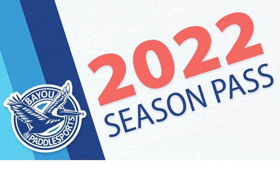 2022 Regular Season Pass (good for 20 single kayak rentals)