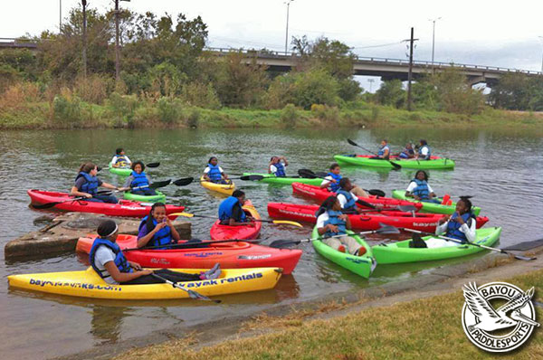 Bayou paddle Sports Group Outing